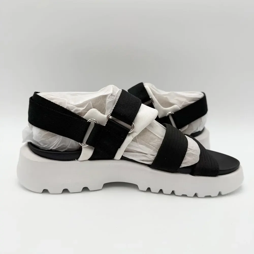 Ryka Womens Beyond Sandals Size 5.5 M EU 35.5 Black NIB